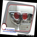 クロームカバー メッキカバー クロームテールライトバックカバートリム(NEWトヨタフォルチューナー2011+用) CHROME TAIL LIGHT LAMP ...