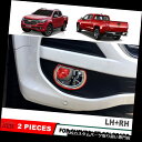 クロームカバー メッキカバー 16+シボレーコロラドLTホールデンクローム成形リングフォグランプカバートリム用 For 16+ Chevrolet Colora...