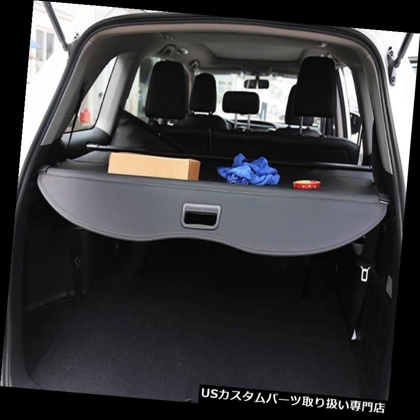 リアーカーゴカバー フォードのための黒い引き込み式の後部トランクの貨物荷物の保証陰カバーカバー Black Retractable Rear Trunk Cargo Luggage Security Shade Cover Shield for Ford