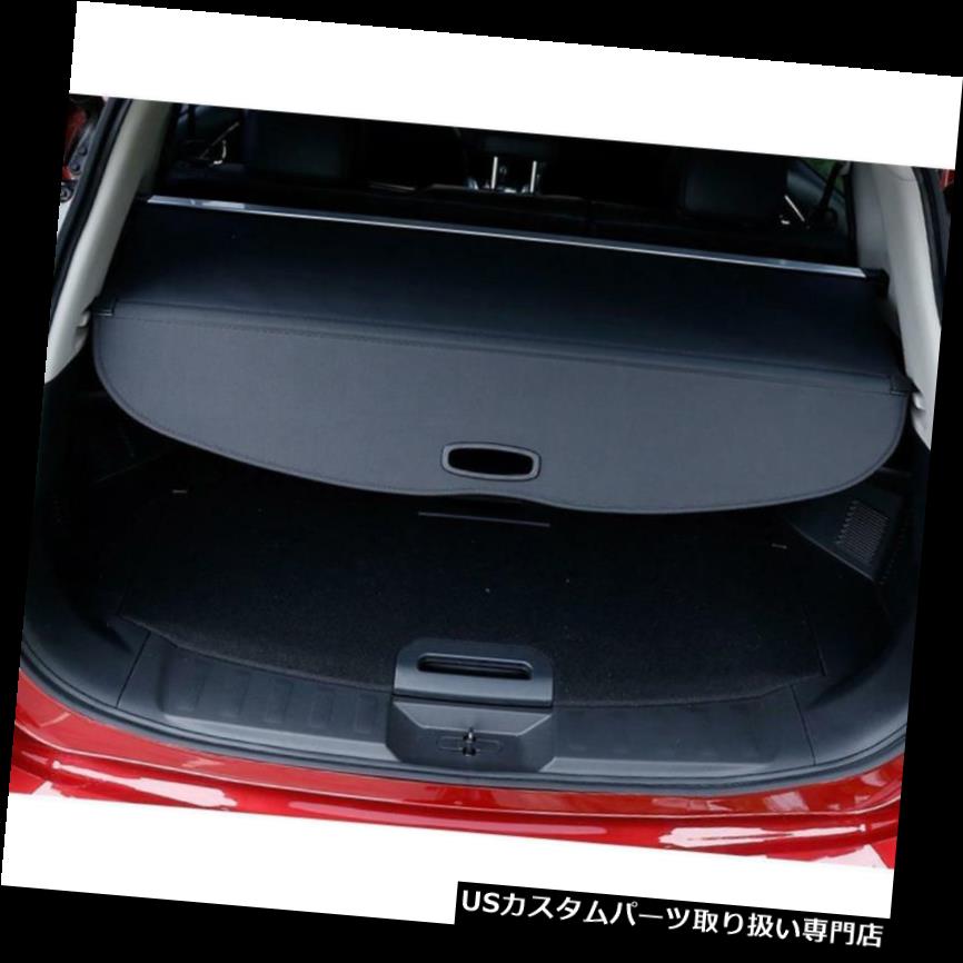 リアーカーゴカバー 日産ローグSv X-Trail T32 2014 2015用の新しいトランクシェードブラック貨物カバー NEW Trunk Shade BLACK Cargo Cover For Nissan Rogue Sv X-Trail T32 2014 2015