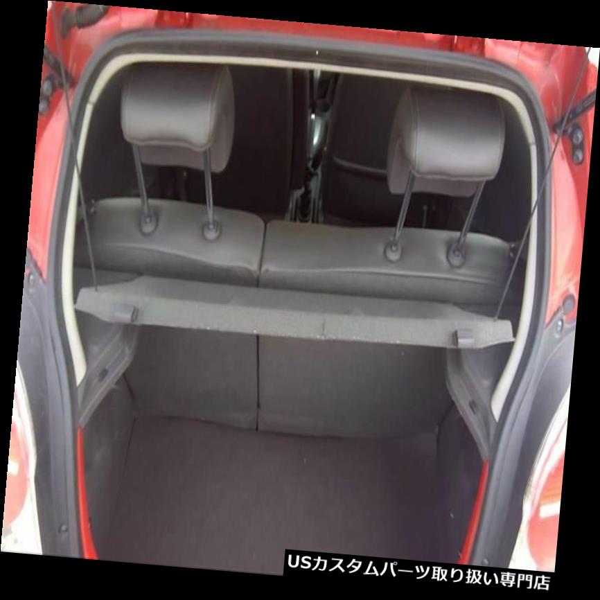 リアーカーゴカバー 2013 13シボレースパーク貨物カバー後部棚トノーブラック45577 2013 13 Chevy Spark Cargo Cover Rear Shelf Tonneau Black 45577