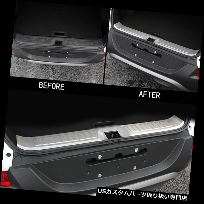 リアーカーゴカバー ルノーKADJAR 2016 2017用車のリアバンパーカーゴプロテクターシルプレートカバー Car Rear Bumper Cargo Protector Sill Plate Cover For Renault KADJAR 2016 2017