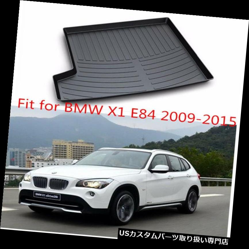 リアーカーゴカバー BMW X1 E84 2009-2015用リアトランクカバーカーゴライナートレイフロアマット For BMW X1 E84 2009-2015 Rear Trunk Cover Cargo Liner Tray Floor Mat