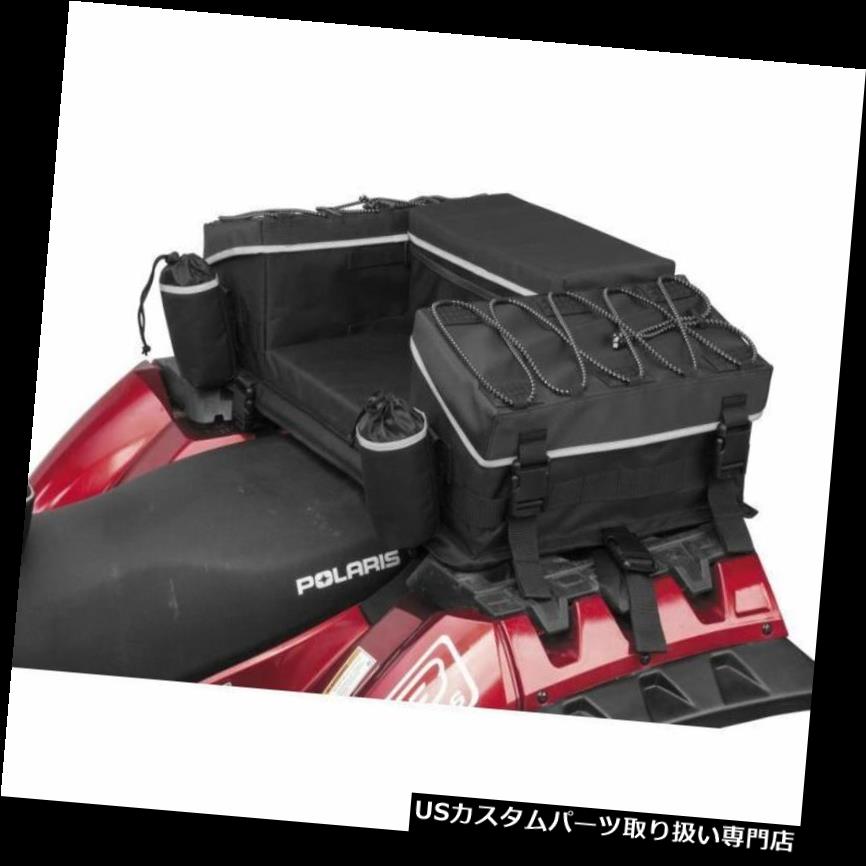 リアーカーゴカバー QUADBOSS QB3-001反射シリーズリアカーゴラックバッグ（統合ATVカバー付き） QUADBOSS QB3-001 Reflective Series Rear Cargo Rack Bag w/Integrated ATV Cover