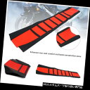 リアーカーゴカバー 耐久性のあるブラックレッドソフトレザーバイクATVシートカバーラバークッションユニバーサル Durable Black Red Soft Leather Motorbike ATV Seat Cover Rubber Cushion Universal