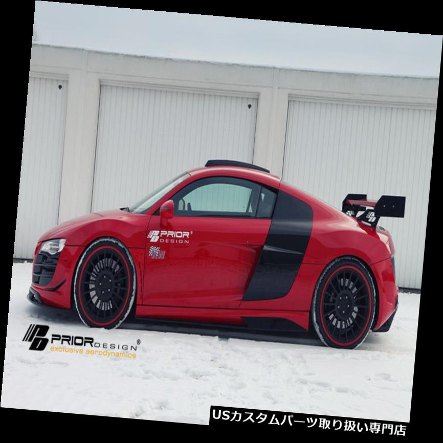 GTウィング PRIOR DESIGN AUDI R8 GTフルボディキットバンパーリップディフューザースポイラーウイングV8 V10 PRIOR DESIGN AUDI R8 GT FULL BODY KIT BUMPERS LIP DIFFUSER SPOILER WING V8 V10