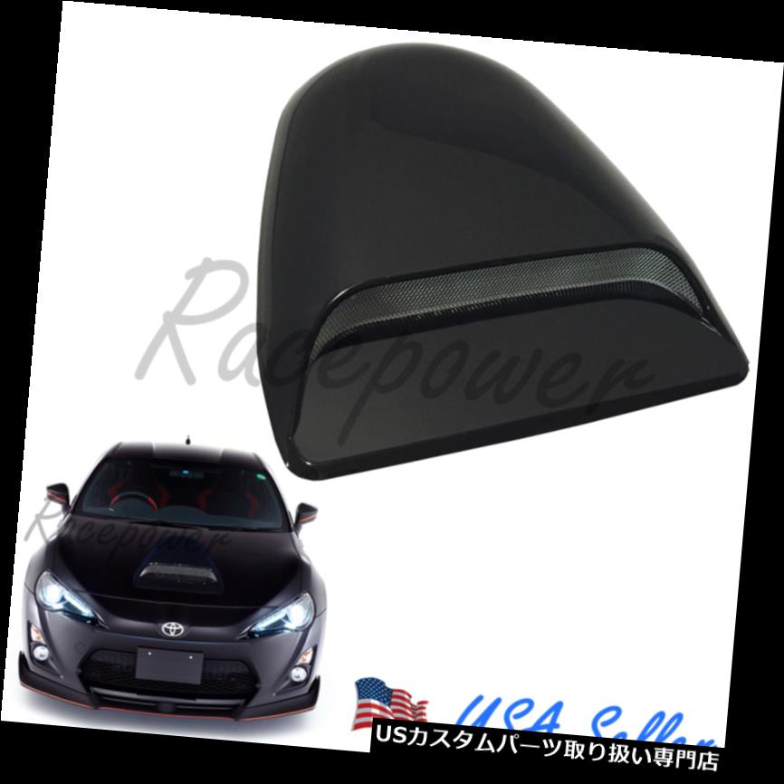 ܥͥåȥաɥ٥ȥץС ˥СJDMաɥץ⡼֥åRc13ե٥ȥơС Universal JDM Decorative Hood Scoop Smoke Black #Rc13 Air Flow Vent Intake Cover