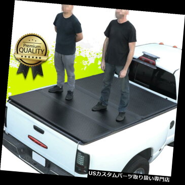 USトノーカバー/トノカバー FOR 04-14 FORD F150 8FTロングベッドフリートハードハードトリフォールドトネカバーキット FOR 04-14 FORD F150 8FT LONG BED FLEETSIDE HARD SOILD TRI-FOLD TONNEAU COVER KIT