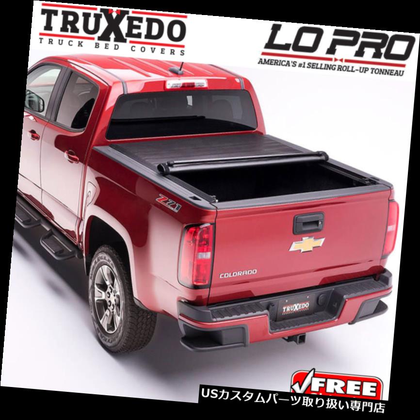 トノーカバー トノカバー TruXedo Lo Pro Tonneauロールアップベッドカバー15-18シボレーコロラドGMCキャニオン6フィート TruXedo Lo Pro Tonneau Roll Up Bed Cover for 15-18 Chevy Colorado GMC Canyon 6ft