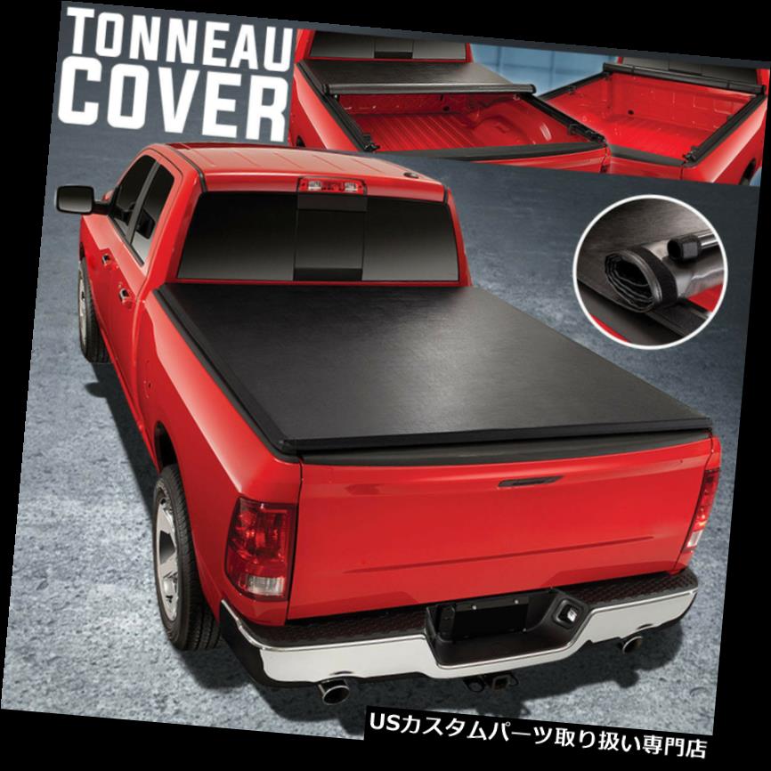 トノーカバー トノカバー 07-18トヨタツンドラ6.5 'ショートベッドロールアップソフビトンソーカバーアセンブリ For 07-18 Toyota Tundra 6.5' Short Bed Roll-Up Soft Vinyl Tonneau Cover Assembly