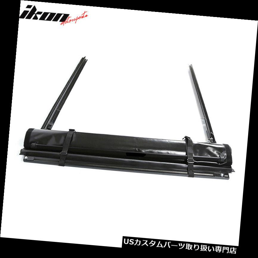 トノーカバー トノカバー 97-03フォードF-150 6.5フィート/ 78インチベッドブラックビニールロールアップソフトトノーカバー Fits 97-03 Ford F-150 6.5ft/78in Bed Black Vinyl Roll Up Soft Tonneau Cover