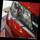 ヘッドライトカバー トヨタRAV4 2PCSのためのクロムフロントヘッドライトヘッドランプカバートリム2013 - 2015 Chrome Front Head Light Head Lamp Cover Trim 2013 -- 2015 For TOYOTA RAV4 2PCS