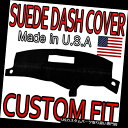 USダッシュボード カバー 1996-2005に適合するASTRO VAN SUEDE DASH COVERダッシュボードパッド/ブラック fits 1996-...