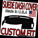 USダッシュボード カバー 1995-1998に適合するTOYOTA AVALON SUEDEダッシュカバーマットダッシュボードパッド/ブラック fits 19...