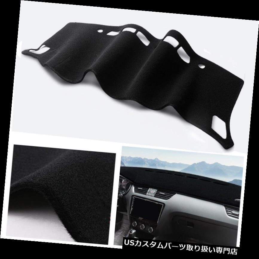 USダッシュボード カバー スバルXV 2012-2018 2017用ブラックダッシュボードカバーダッシュカバーマットダッシュパッド Black Dashboard Cover Dash Cover Mat Dash Pad For Subaru XV 2012-2018 2017