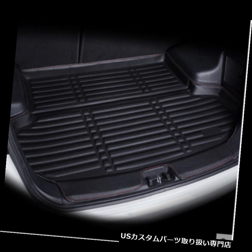 フロアマット ヒュンダイElantra 2014-2019年車の後部貨物ブーツのトランクのマットの皿のパッドの保護..