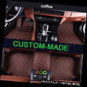 フロアマット ホンダアコード-4ドア2008-2012防水3Dカーペット用のレザーカーフロアマット Leather Car Floor Mats for Hon...