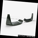 USカナード BMW F82 F83 M4用Peformsスタイル鍛造カーボンルックフロントバンパーカナードスパッツ Peforms-Style Forged ...