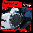 トライク カバー '15 -'17ツーリング用Kuryakynブラックメッシュダービーカバー＆amp; A トライク6527 Kuryakyn Black Mesh Derby Cover For '15-'17 Touring & Trike 6527