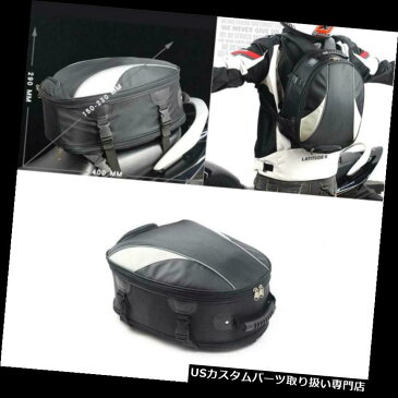 トライク カバー 雨カバーが付いている大容量のオートバイの尾袋の後部席の荷物の収納袋 Large Capacity Motorcycle Tail Bag Back Seat Luggage Storage Bag with Rain Cover