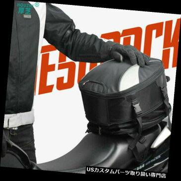 トライク カバー 雨カバーが付いている大容量のオートバイの尾袋の後部席の荷物の収納袋 Large Capacity Motorcycle Tail Bag Back Seat Luggage Storage Bag with Rain Cover