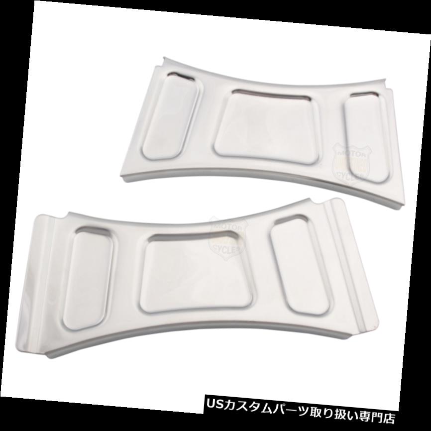 トライク カバー ハーレーツーリングトライクス99-13 11 12用クロームダウンチューブクロスブレースカバートリム7774 Chrome Downtube Crossbrace Cover Trim 7774 For Harley Touring Trikes 99-13 11 12