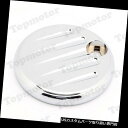 トライク カバー ハーレーFLHX FLTR FLHT FLトライク2008-up用クロームエッジカット燃料ガスドアカバー Chrome Edge Cut Fuel Gas Door Cover For Harley FLHX FLTR FLHT FL Trike 2008-up