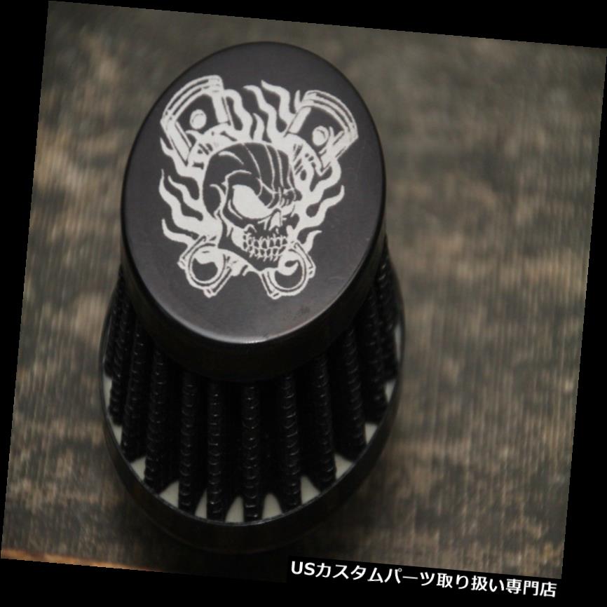 トライク カバー バルブカバー用ブラックブリーザーフィルターゴーカートミニバイクドリフトトライク Black Breather Filter for Valve..