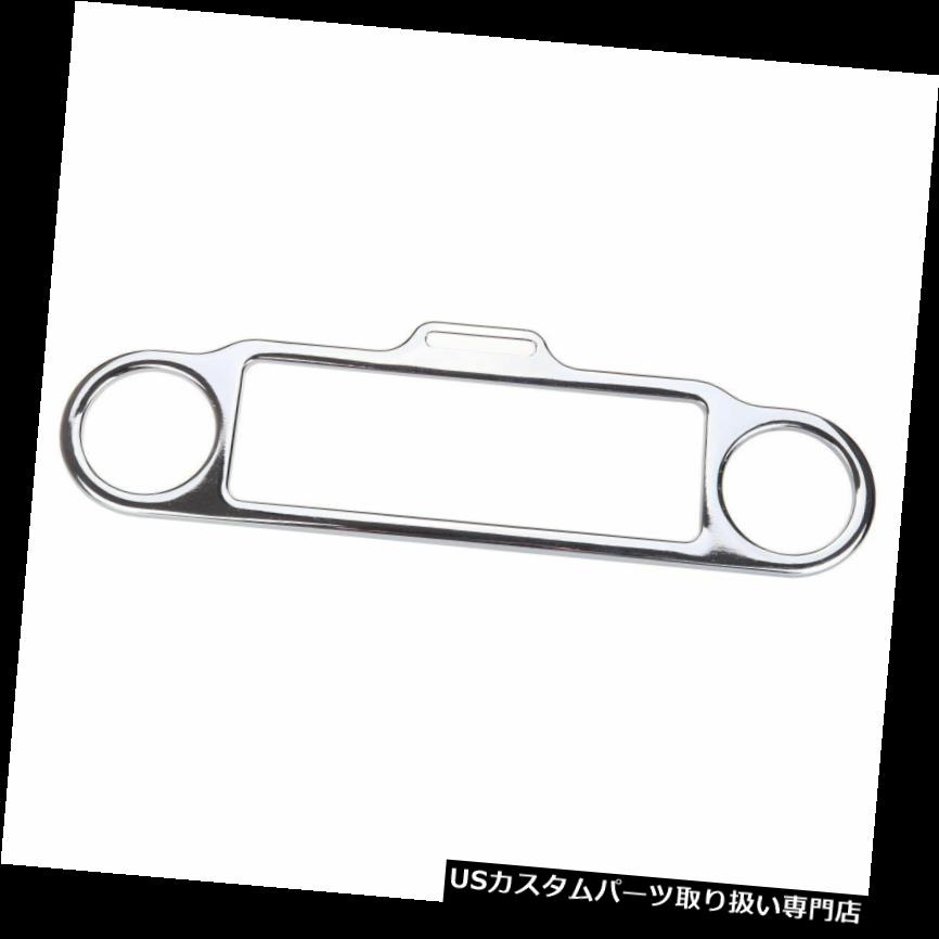 トライク カバー ハーレーエレクトラストリートグライドトライク用オートバイステレオアクセントトリムリングカバー Motorcycle Stereo Accent Trim Ring Cover For Harley Electra Street Glide Trike