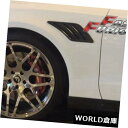 フェンダー ユニバーサルレクサスフロントフェンダーサイドエアインテークベントスクープ用 FOR UNIVERSAL LEXUS FRONT FENDER SIDE AIR INTAKE VENTS SCOOPS