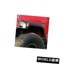 フェンダー Smittybilt 17191-01フェンダーフレア6 "Wide - ABSプラスチックフロントドライバーサイド Smittybilt 17191-01 Fender Flare 6" Wide- ABS Plastic Front Driver Side