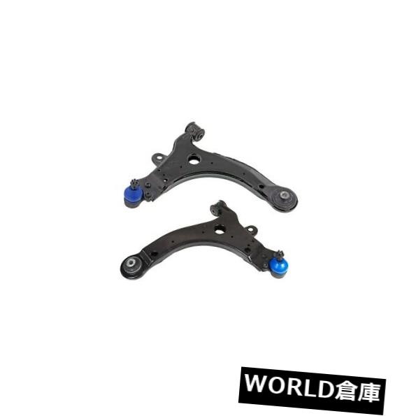 ロワアームバー フロントロアコントロールアーム2本セット Allure 24mmバー用ボールジョイントメボテック Pair Set of 2 Front Lower Control Arm & Ball Joint Mevotech For Allure 24mm Bar