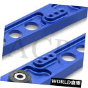 ロワアームバー 88-95ホンダシビック2個JdmアルミリアロアコントロールアームバーLcaアルマイトブルー 88-95 Honda Civic 2Pcs Jd...