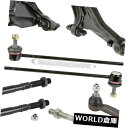 ロワアームバー フロントロアコントロールアームキット、タイロッド付き ボルボS70のSway Bar Links V70 BPF Front Lower Con...