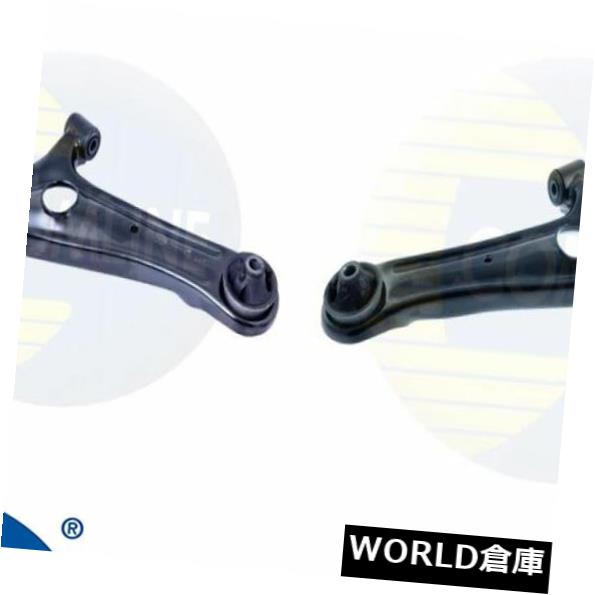 ロワアームバー 2×新しいCOMLINEフロントトラックコントロールアームウィッシュボーンペアOE品質CCA2177 2 x NEW COMLINE FRONT TRACK CONTROL ARM WISHBONE PAIR OE QUALITY CCA2177