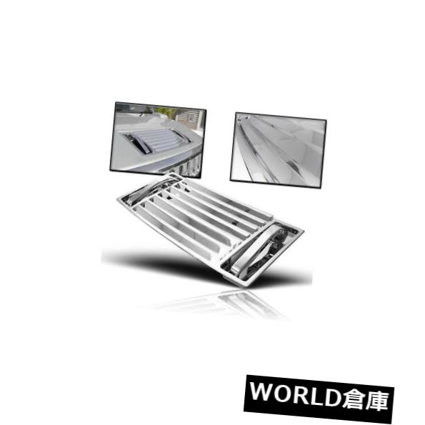 USフードベントトリム 03-09ハマーH2フードデッキベンチパネルハンドルカバートリムABSクロム5PCS 06 07 08 03-09 HUMMER H2 HOOD DECK VENT PANEL HANDLE COVERS TRIM ABS CHROME 5PCS 06 07 08