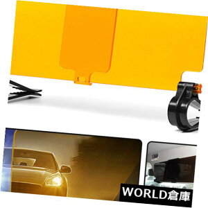 USХ 󥸿μ֤褱ХUV쥢åץɥ饤ӥ󥰼ξ Orange Car Sunshade Day Sun Visor Anti-UV-glare Clip-on Driving Vehicle Shield