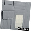 USサンバイザー 車のサンバイザーCD DVDカードレザーケース収納ホルダーオーガナイザーポケットバッググレー Car Sun Visor CD DVD Car...