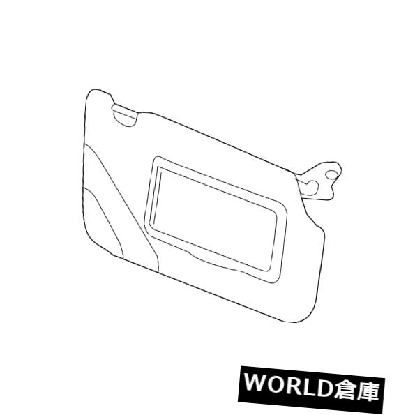 USサンバイザー 純正フォードサンバイザーDM5Z-5804104-E C Genuine Ford Sun-Visor DM5Z-5804104-EC