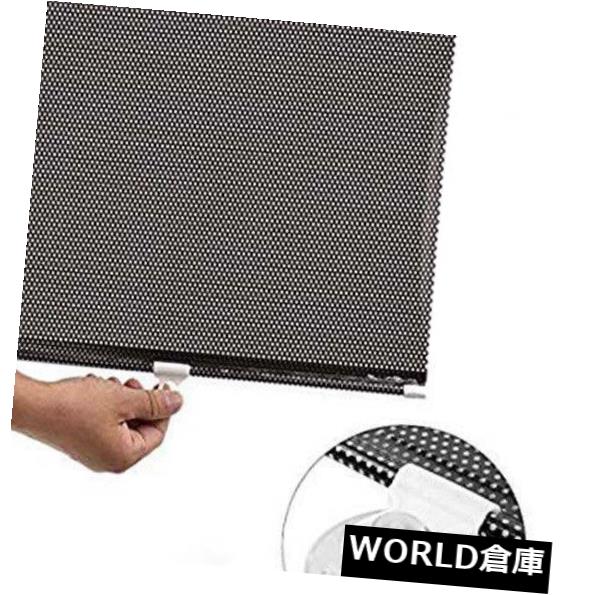 USХ ֤49 x 18.9륢åȿͥСw󥫥å Car Window 49 x 18.9inches Roll Up Reflective Cover Sun Shade w Suction Cups