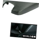 コンソールボックス Honda Accord 2008-2012のための黒い人工皮革センターコンソールアームレストカバー Black Artificial Le...