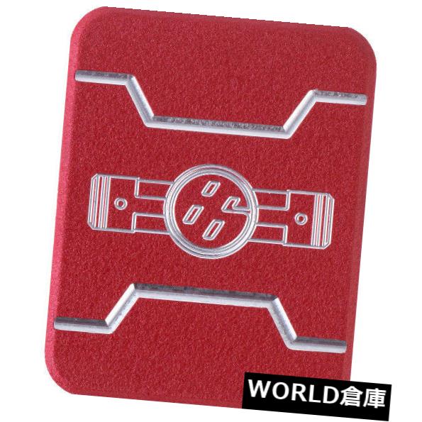 コンソールボックスMTEC工業-86ピストンセンターコンソールプラーク(赤)MTECINDUSTRIES-86PISTONCENTERCONSOLEPLAQUES(RED)