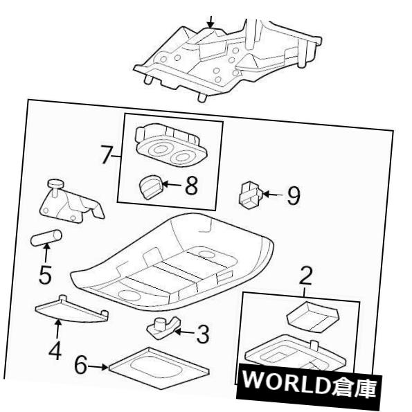 コンソールボックス 真新しい純正フォードOEMコンソールブラケット＃9L2Z78519K22A BRAND NEW GENUINE ..