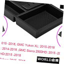 コンソールボックス シボレーGMCシエラ2015年 - 2018年用フロントセンターコンソールトレイオーガナイザーインテリア Front Center Cons...