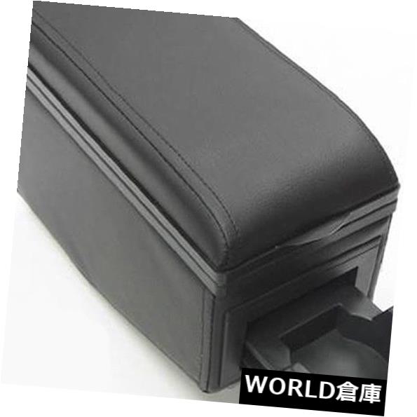 コンソールボックス Bmw E30 E32 E34 E36 E46のための黒革アームレストアームレストコンソールカップホルダー Black Leather Armrest Arm Rest Console Cup Holder For Bmw E30 E32 E34 E36 E46