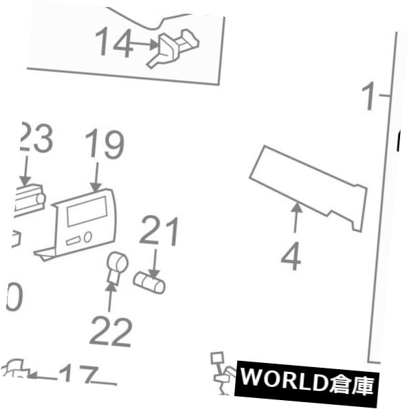 コンソールボックス キャデラックGM OEM 07-14エスカレードセンターコンソールサイドトリムライト15220791 Cadillac GM OEM 07-14 Escalade Center Console-Side Trim Right 15220791