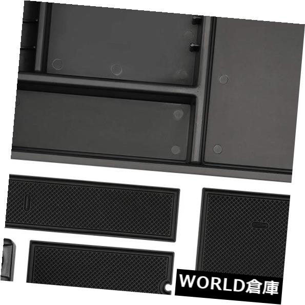 コンソールボックスシボレーGMCシエラ2015年-2018年用フロントセンターコンソールトレイオーガナイザーインテリアFrontCenterConsoleTraysOrganizerInteriorForChevroletGMCSierra2015-2018