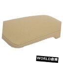 コンソールボックス アームレストセンターコンソール蓋カバー本革10-12レクサスES350ベージュ Armrest Center Console Lid Cov...