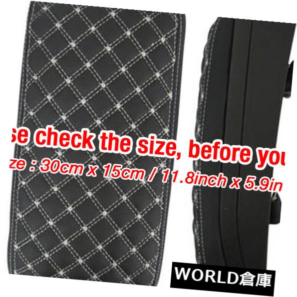 コンソールボックスKIA2002-2003Sorento用アームレストコンソール収納ボックスレザーレット(ホワイト)ArmRestConsoleStorageBoxLeatherette(White)ForKIA2002-2003Sorento