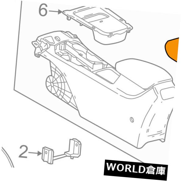 コンソールボックス シボレーGM OEM 16-17クルーズセンターコンソール - アームレスト tふたカバートッ..